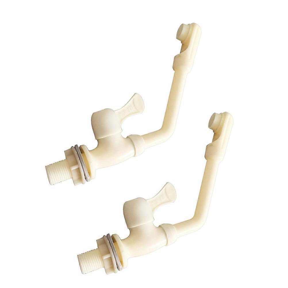 Vegetable Basin Tap Single-hole Water Tap Home Color 2PCS