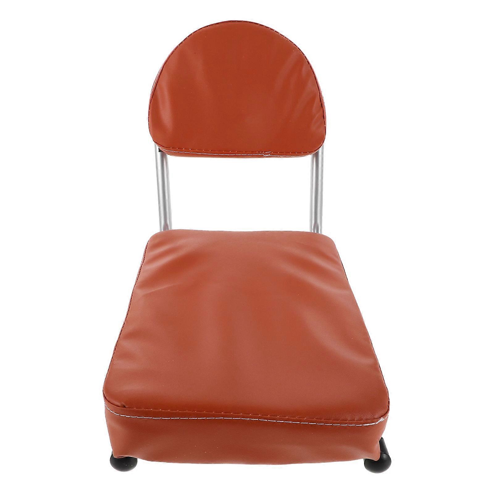 Bicycle Rear Seat With Backrest Support For Mountain Cycling Comfort Enhancement Soft Padded Pu Sponge Multi 32.00X22.00X16.80CM 1Pcs