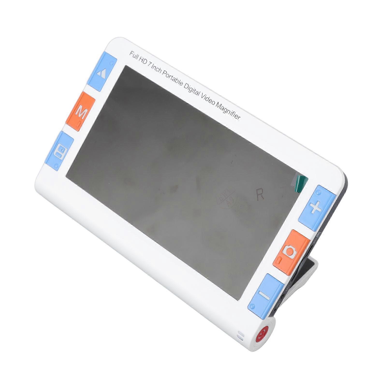 Loupe numérique 7,0 pouces autofocus portable Double objectif Grossissement 2X à 32X 26 modes de couleur Aides à la lecture