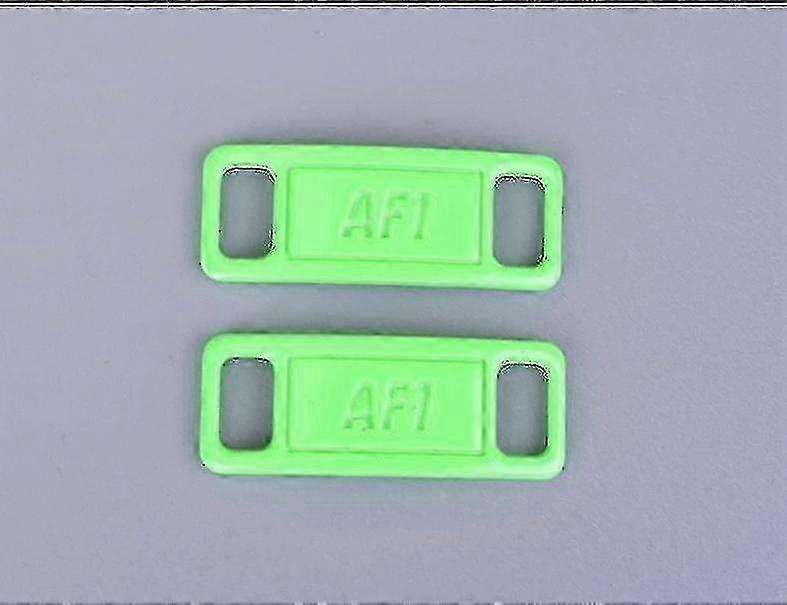 Sneaker lace buckle set with secure metal lock