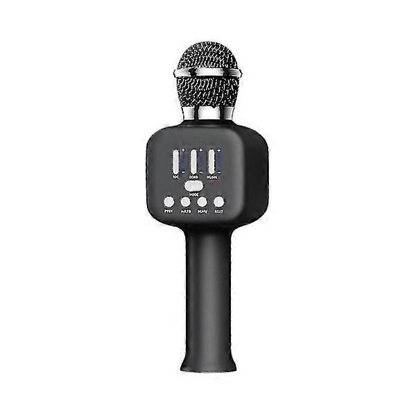 Wireless capacitance microphone, Bluetooth speaker, all-in-one karaoke machine, video and audio equipment with RGB lights