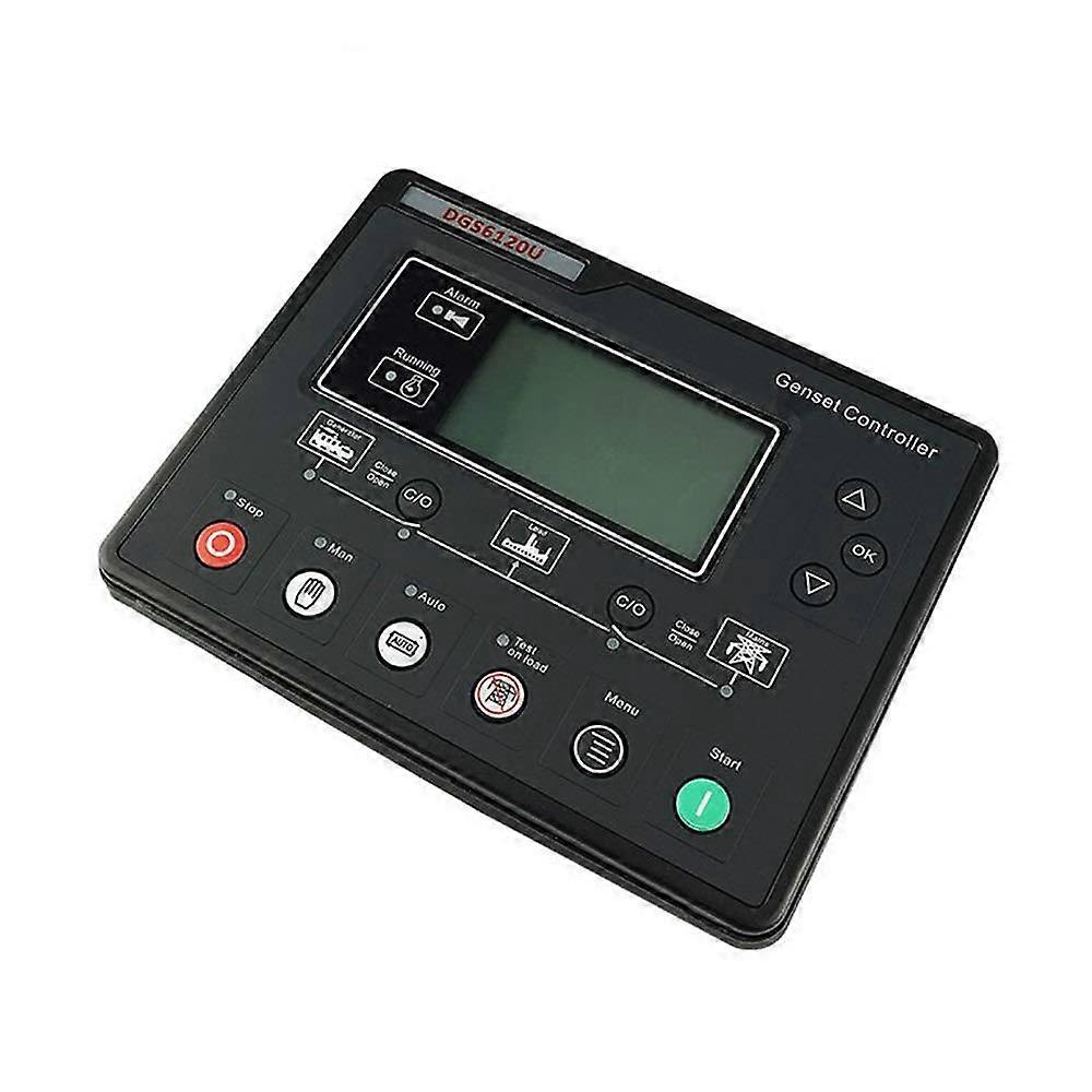 Generatorregler, Steuerpult for Dieselaggregat Automatisierung, 12V/24V Compatible, Robust Control Panel for Efficient Power Management