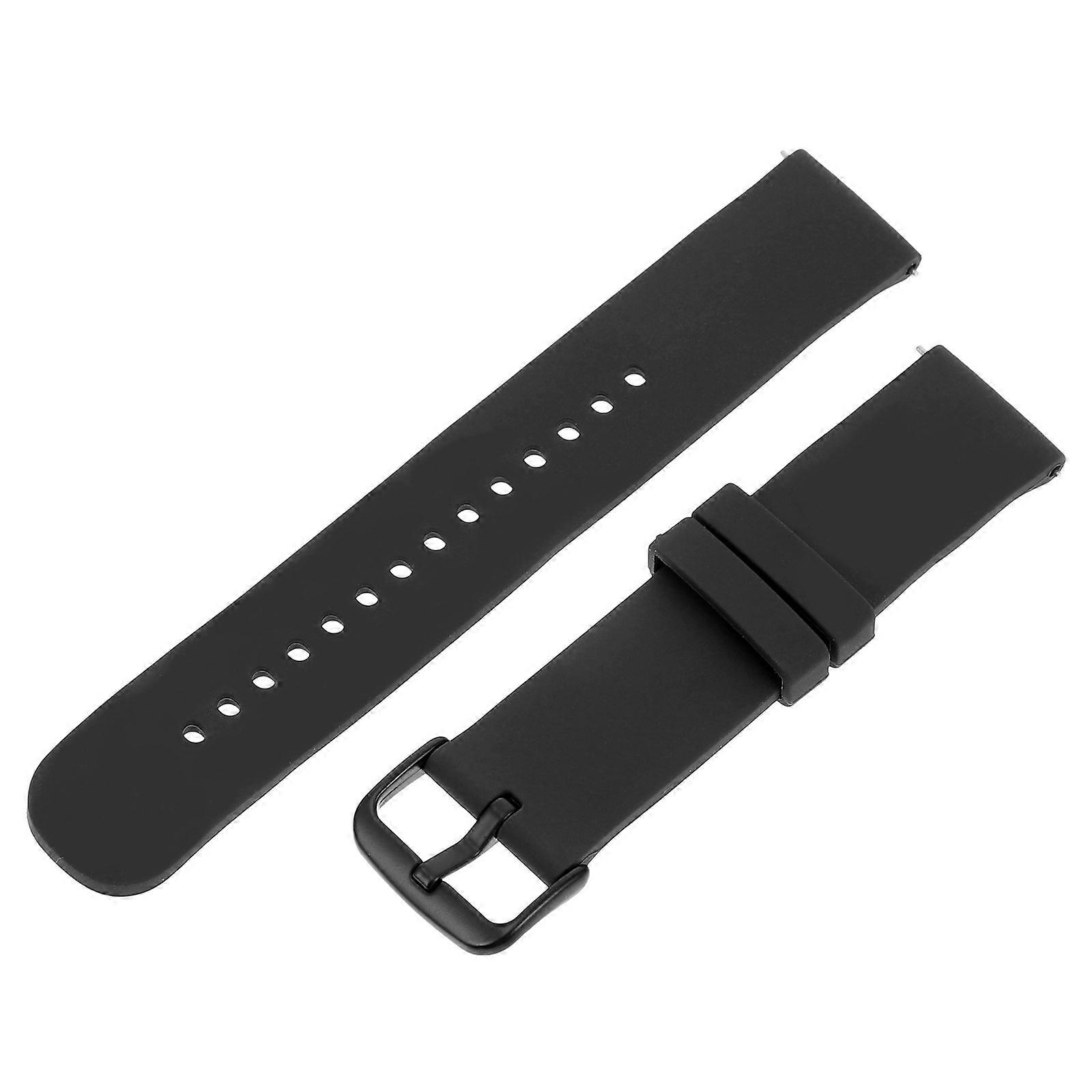 Round Tail Silicone Watch Escape Strap Designed For Commuting And Dating 21X2CM Durable 1Pack