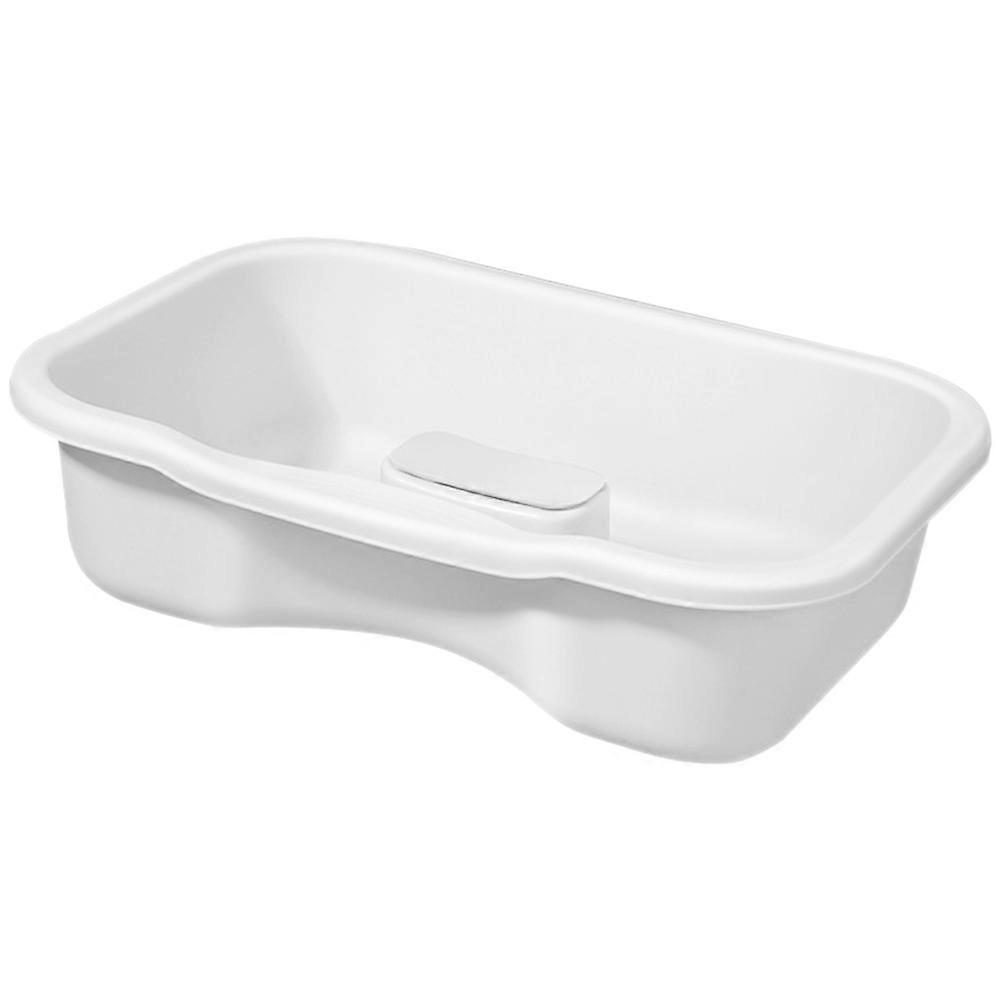 Hair Washing Basin for Bedridden Neck Portable Shampoo Basin for Bedside PP Material 17.7×12.2×4.7in 1Pack