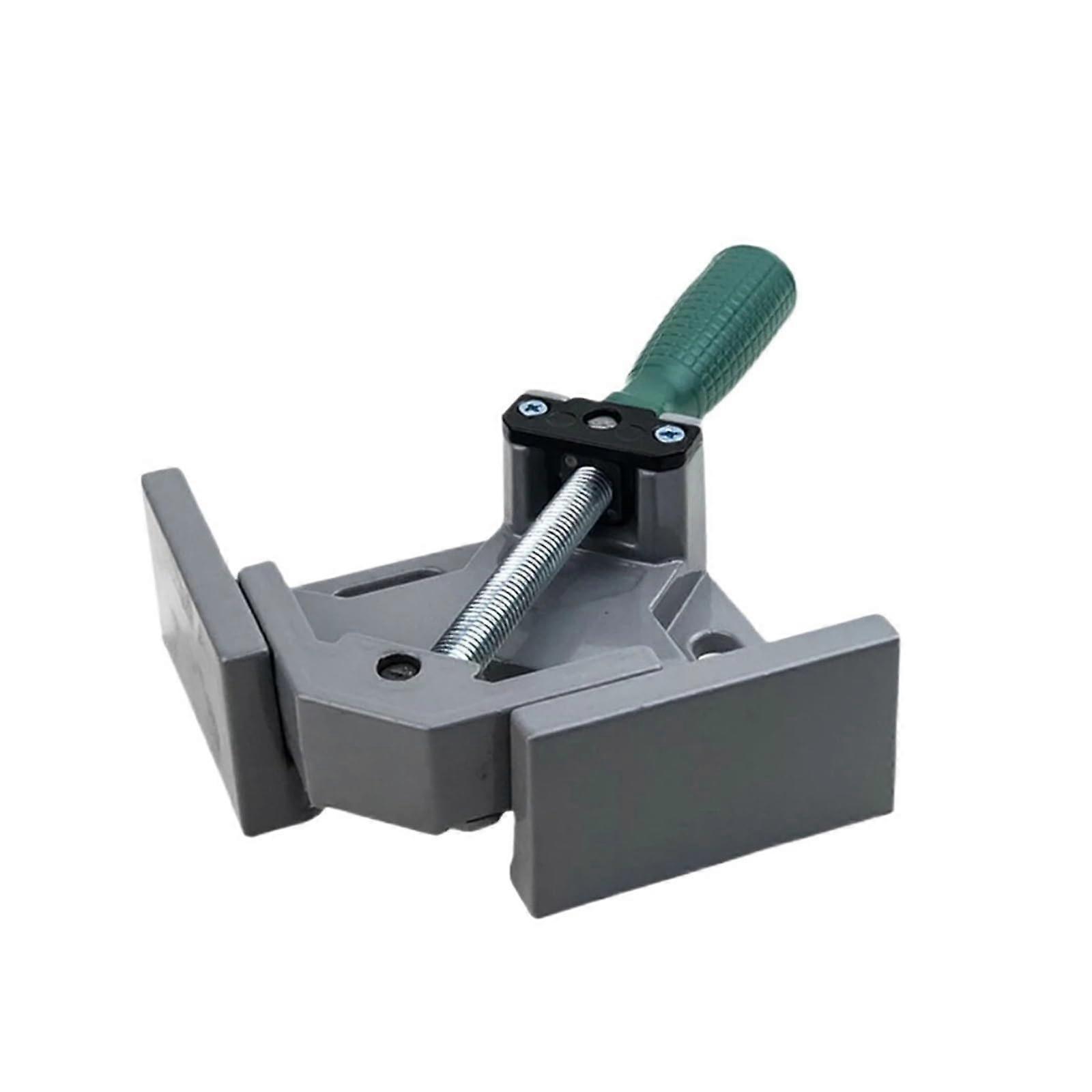 90 Degree Right Angle Clip Clamp, Frame Corner Clamp, Single-Handle Adjustable Swing Jaw Clamp For Welding