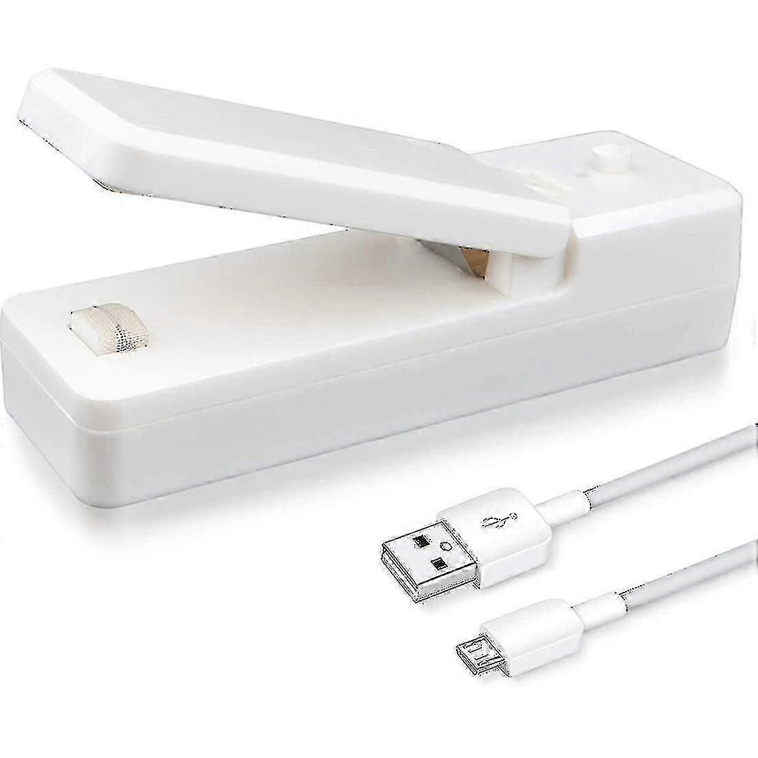 Mini Bag Sealer, Rechargeable Quick Heat Vacuum Sealer Seals