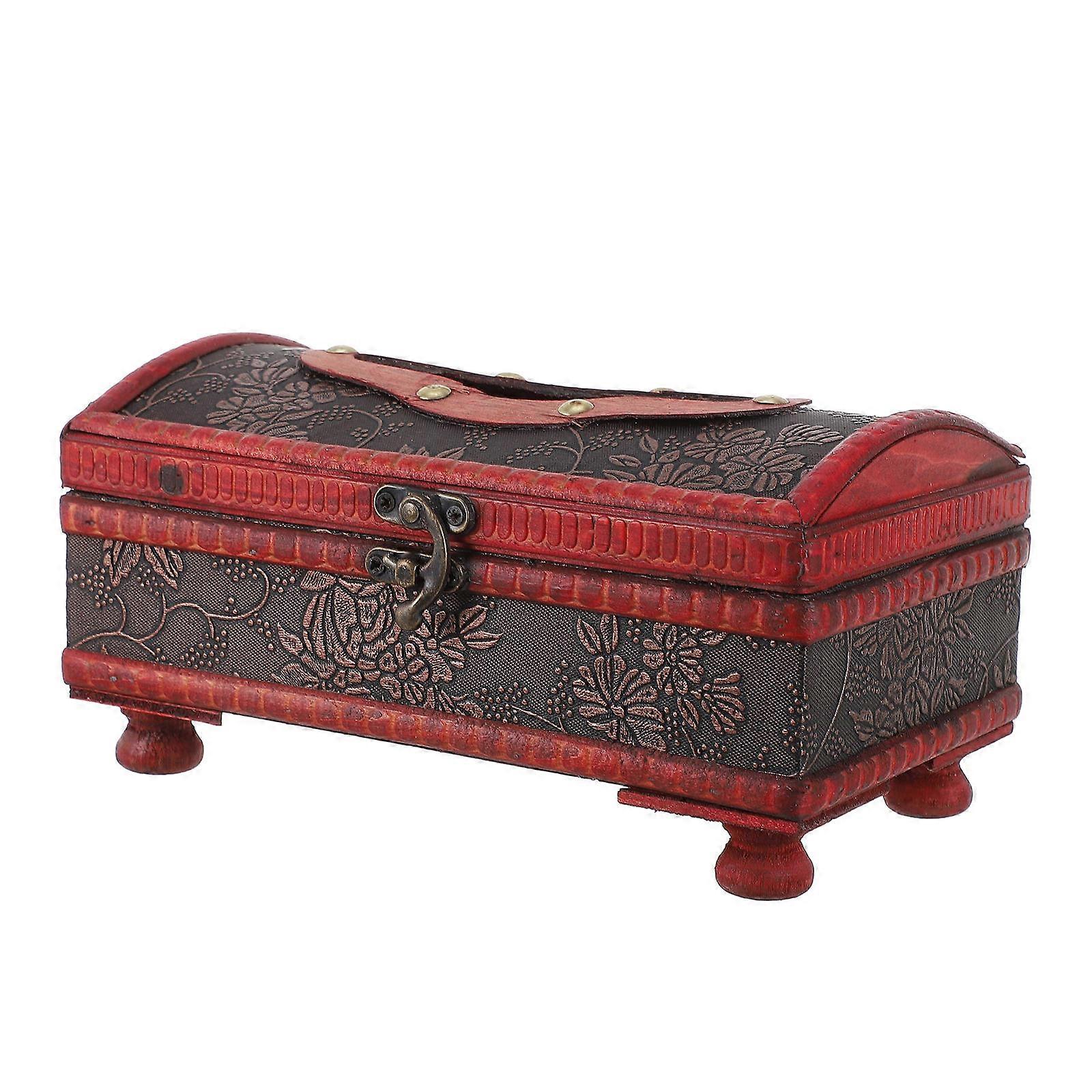 Wooden Napkin Box Vintage Tissue Holder Wear resistant Tissue Box for Home