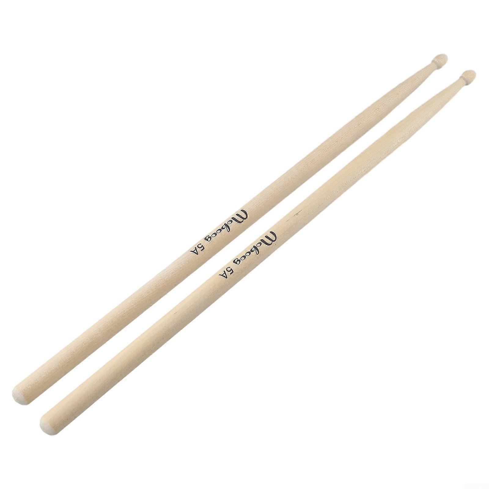5A Drumsticks made of wood, designed for youth bands and percussion enthusiasts.