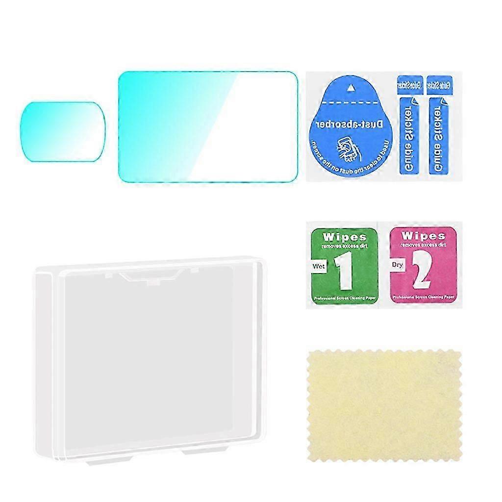 For Pocket 3 Action Camera Lens LCD Display Screen Tempered Glass Film