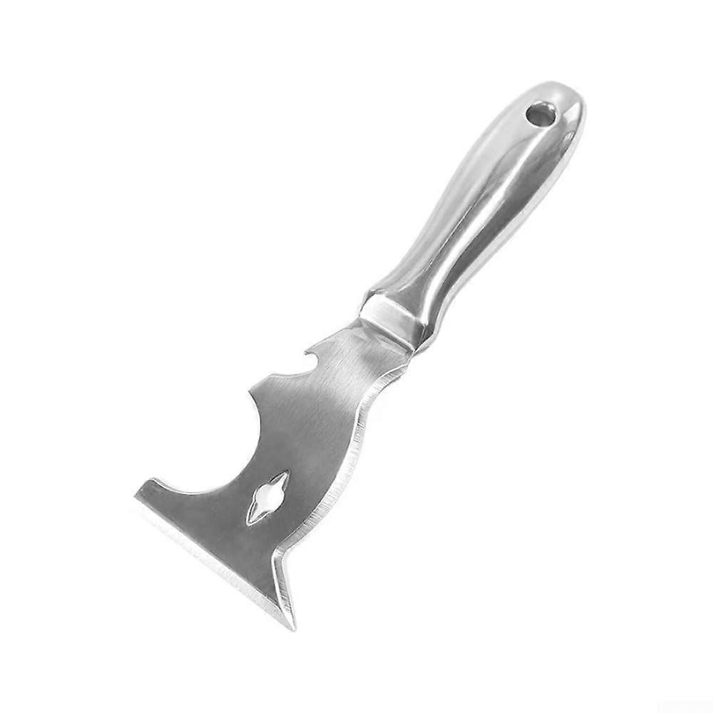 Putty Cutter Stainless Steel Scraper – Durable tool with engraved handle, mirrorpolished blade, multifunctional.