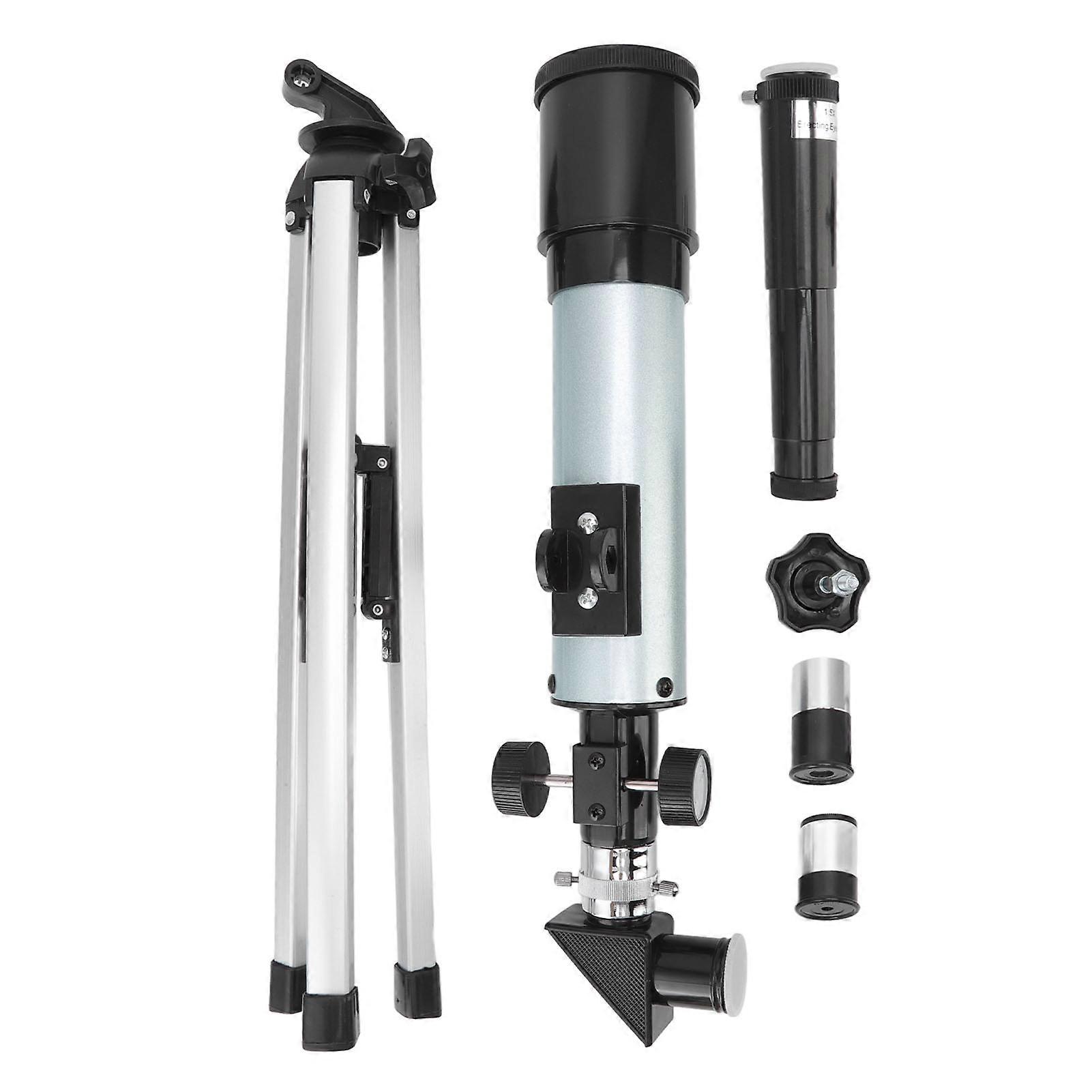 Kids Beginners Telescope Lightweight Frame Professional Astronomical Refractor Telescope with Tripod for Gifts Home