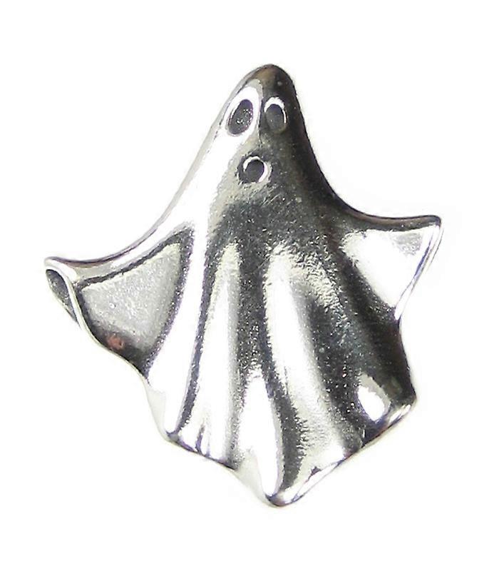 Ghost Sterling Silver Pendant  No Chain Ghosts Pendants
