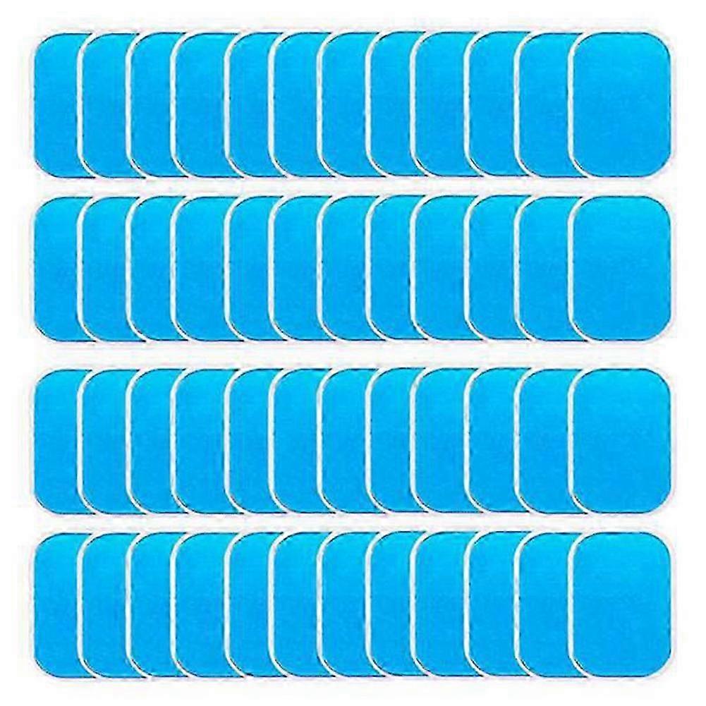 복부 슬리밍 기계 근육 자극기 재사용 가능한 운동 액세서리용 80Pcs 전극 젤 패드