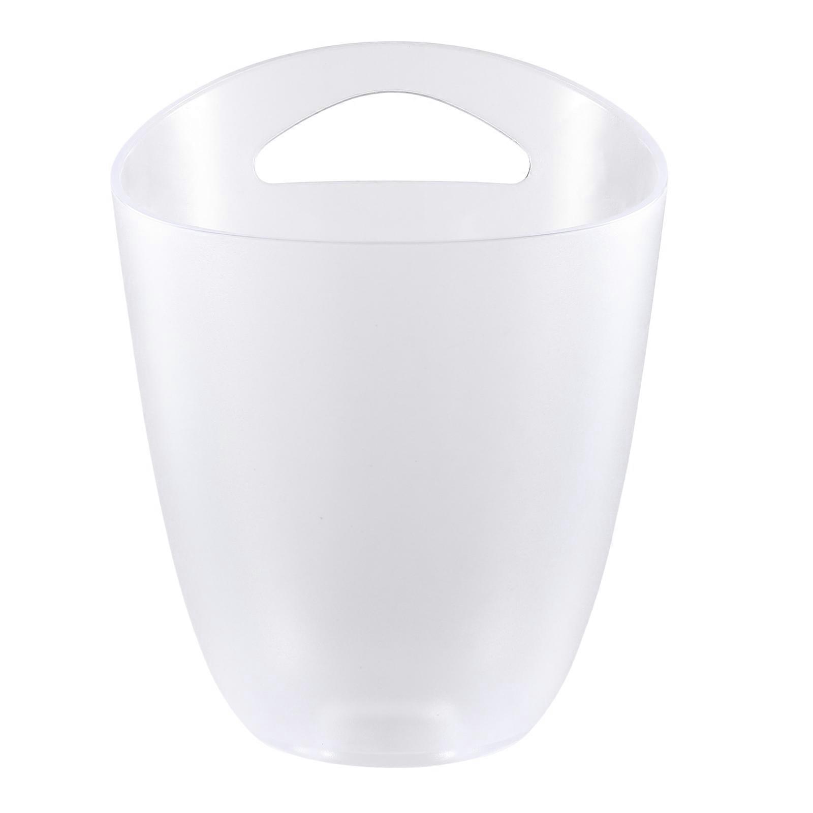 Transparent Ice Cube Bucket for Bar Use Large Capacity 3L Never Rusts or Leaks