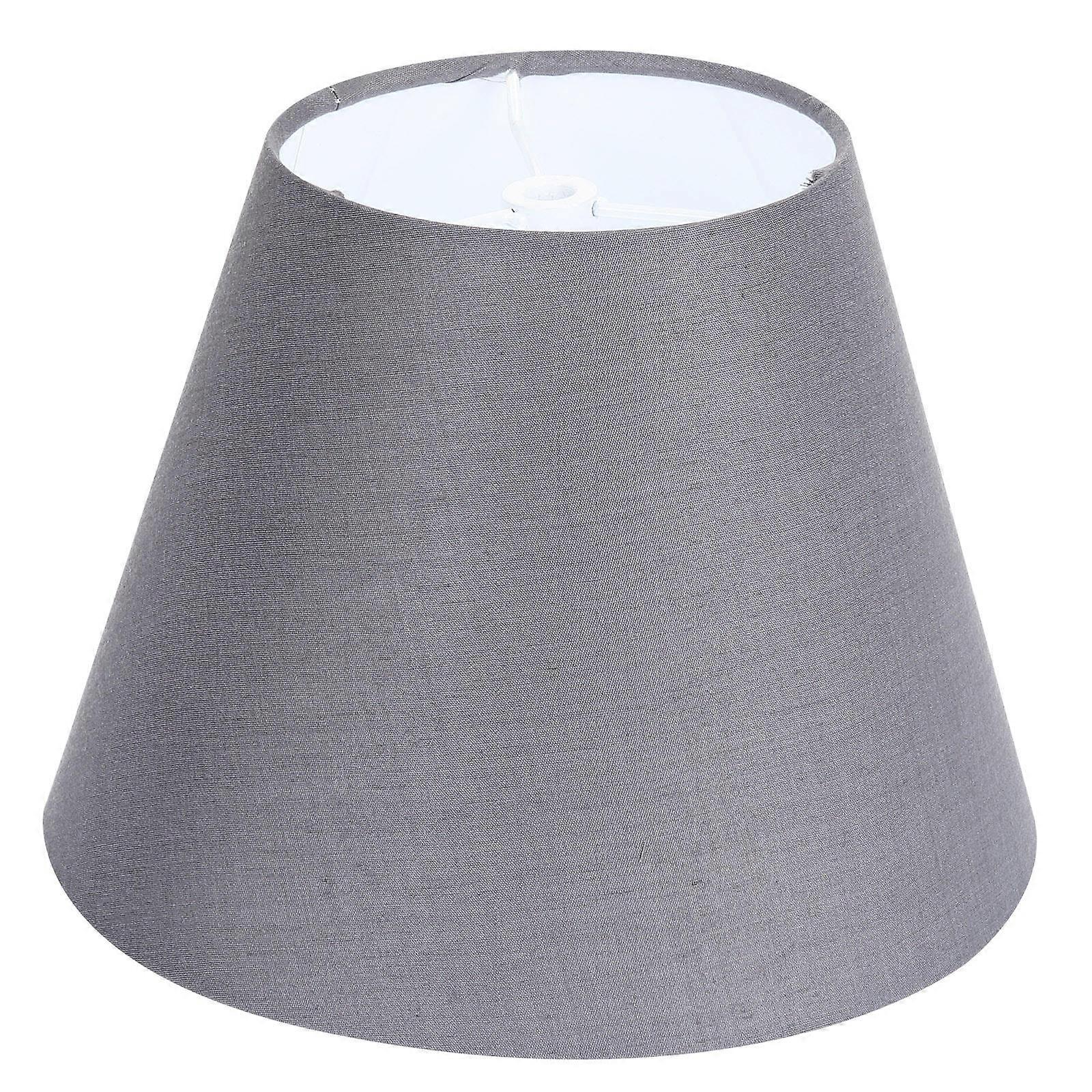 Stylish Retro Lamp Shade Cover for Ceiling Light Elegant Grey Barrel Design for Chandelier Home Decor in Bedroom,