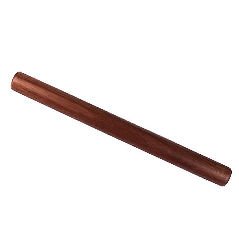Solid Wood Non Stick Rolling Pin with Sturdy Handles for Dough, Pastry, Dumplings, Pizza, and Bread Baking