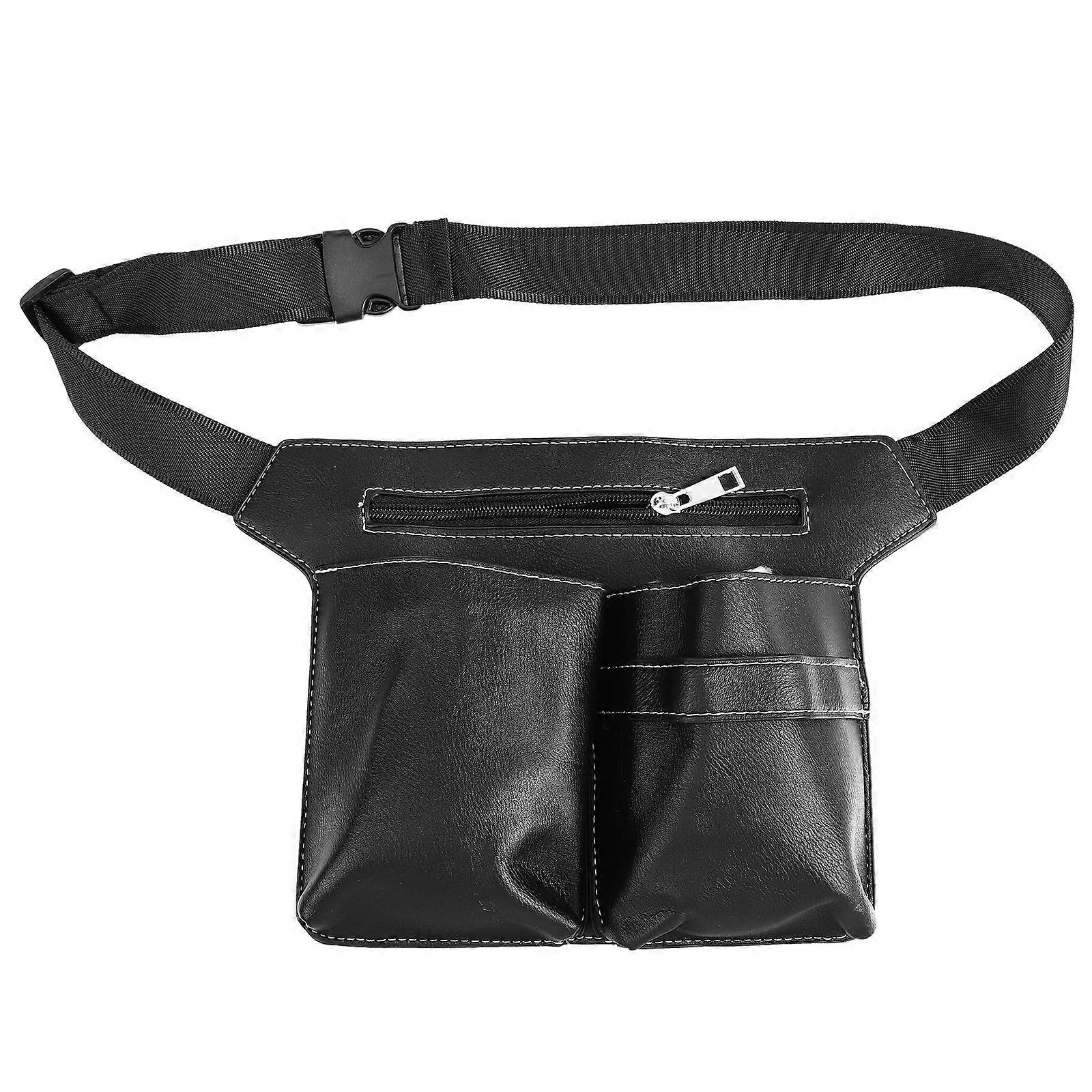 It looks like your message got cut off at the end! You were describing a **vintage style hairdressing tool organizer bag** with an adjustable waist