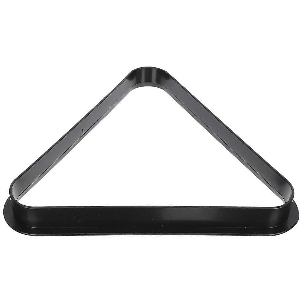 Triangle Billiard Rack Billiard Equipment For Home Pool Table 15.80X15.80X2.80CM Design Ball Arrangement 1Pack