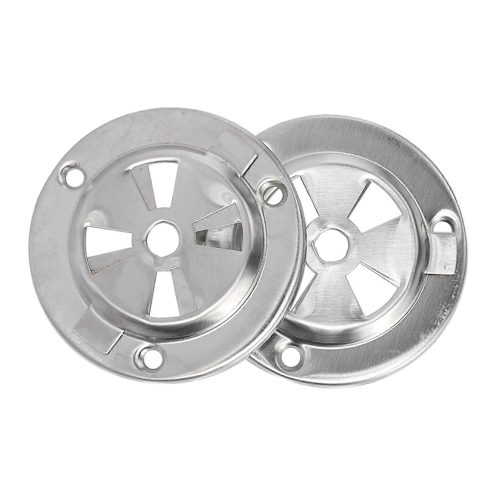 Oven Vent with Stainless Steel Material for Home Use Drying Box Accessories 2pcs Silver