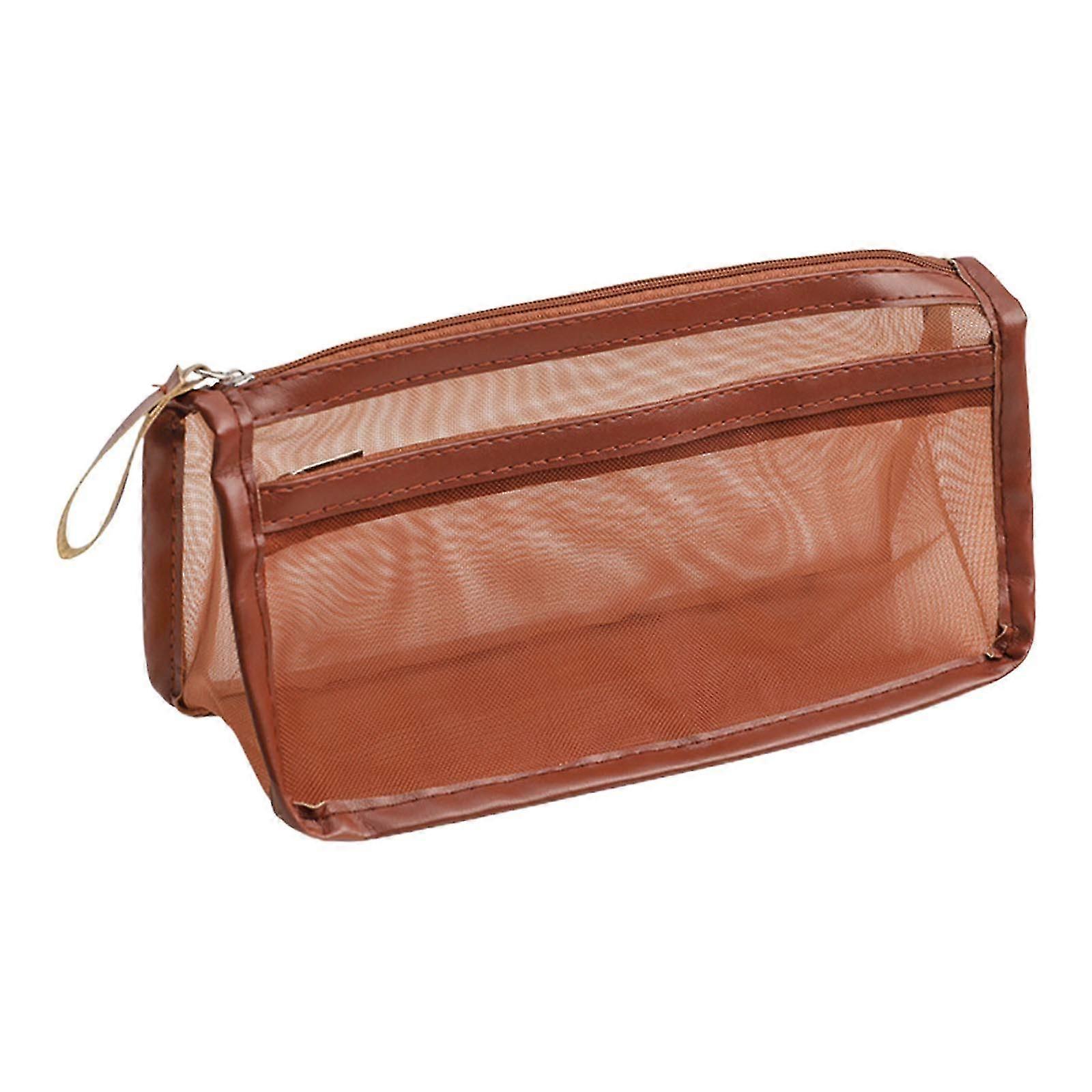 Spacious 2-Compartment Pencil Pouch - Trendy School Bag for Teen Girls
