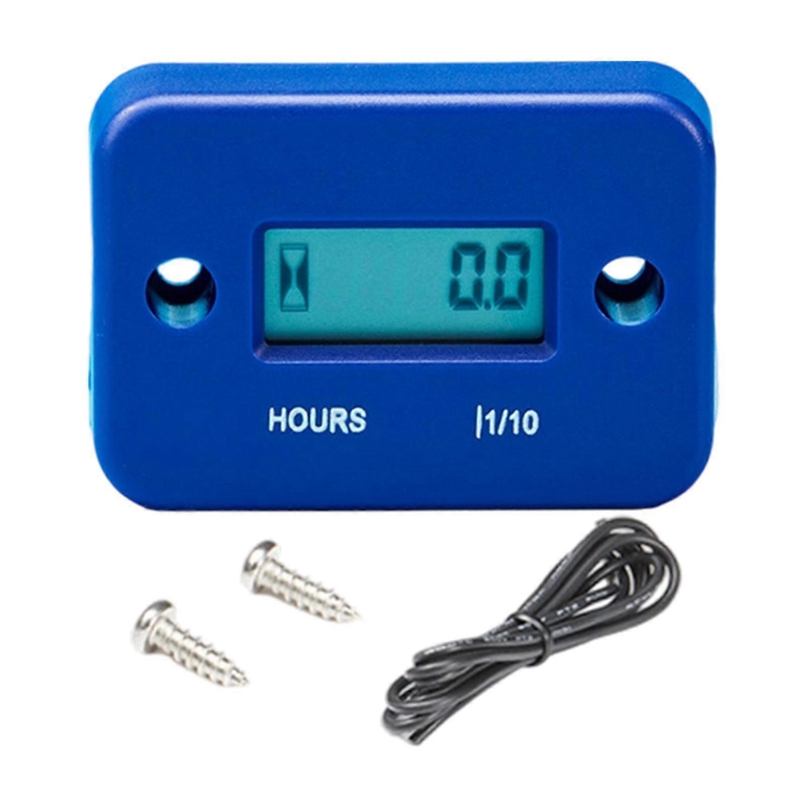 Inductive Hour Meter Water Resistant Lightweight Portable Multifuntional