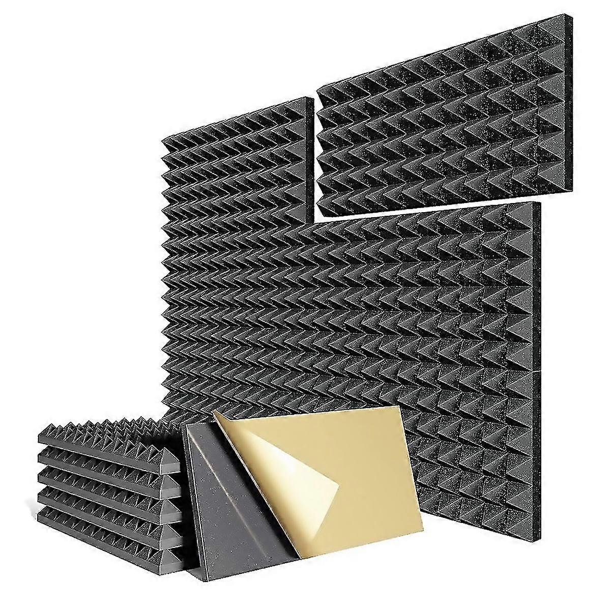 For 6 pack selfadhesive sound proof foam panels