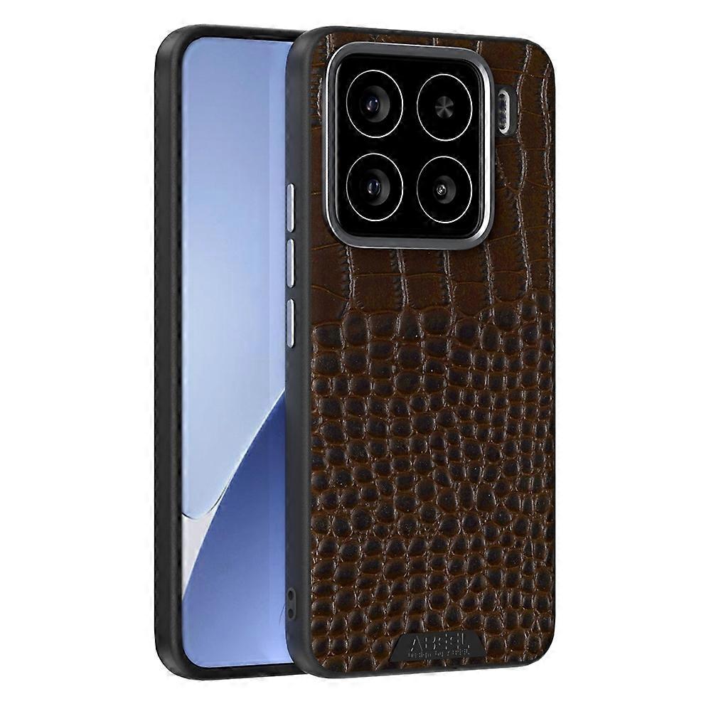 ABEEL For Xiaomi 15 Case Compatible with MagSafe Crocodile Texture Micro-Embossing Back Cover