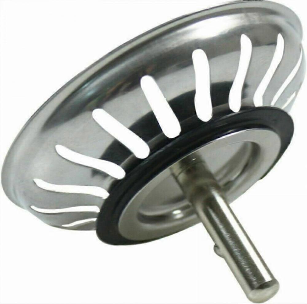 1pc Kitchen Sink Strainer Basket 79.3mm - Universal Stainless Steel Strainer, Pop-Up Basket Stopper, - Dishwasher Safe, No Clogging & No Overflow