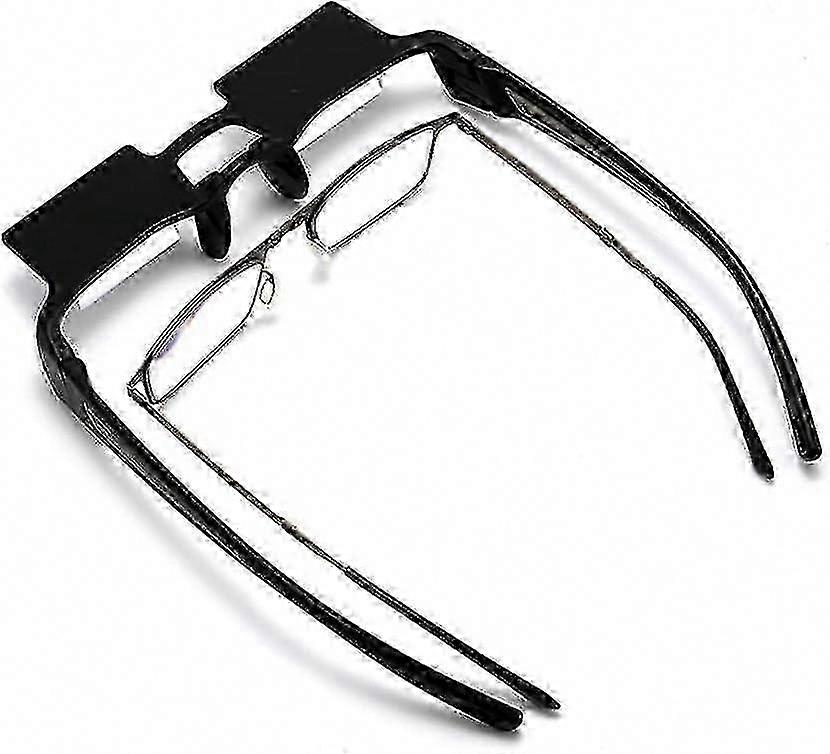 Lazy Glasses - 90 Degree Reading Glasses for Horizontal & Upside Down Viewing