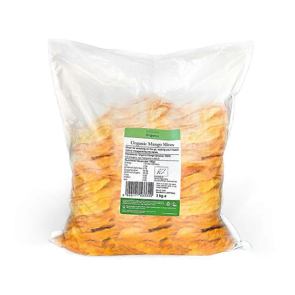 Just Natural Organic Organic Mango Slices 3kg - 2 Pack