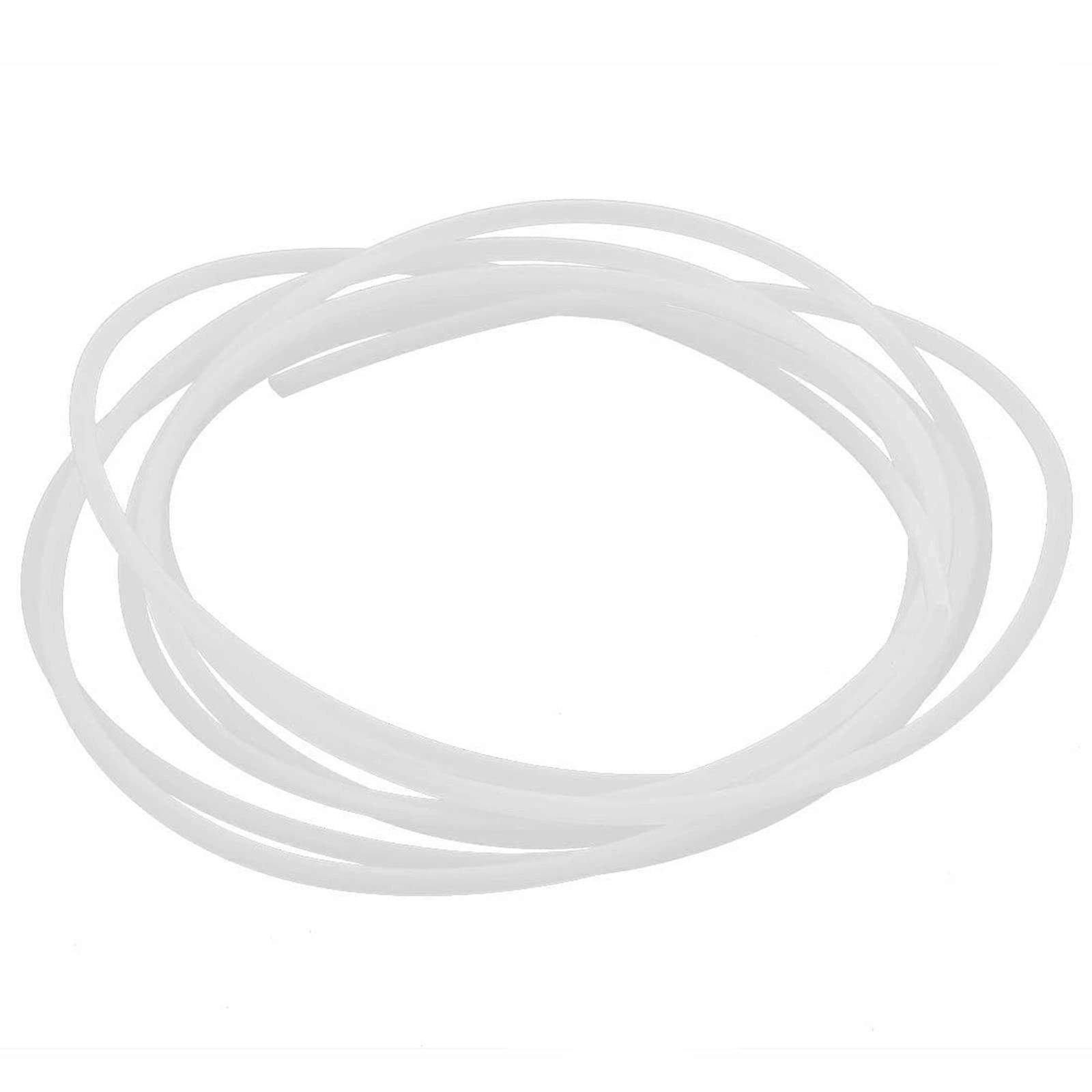 PTFE Tubing Plastic Pipe, 3.0mm Outer Diameter, 1.0mm Inner Diameter, Available in Lengths of 1-10 Meters