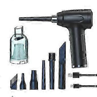 Electric Air Duster & Keyboard Cleaner - 4-in-1, 2 Speeds - Powerful, CordlVacuum Cleaner - Replaces Air Cans for Computer Keyboard