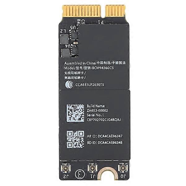 Carte réseau sans fil Gigabit Bluetooth 4.0 pour OS X notebook Pro A1425 A1502 A1398 BCM94360CS