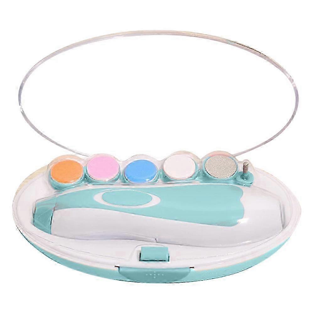 ベビーネイルトリマーファイル電気、新生児と子供のためのマニキュアキット--style3408