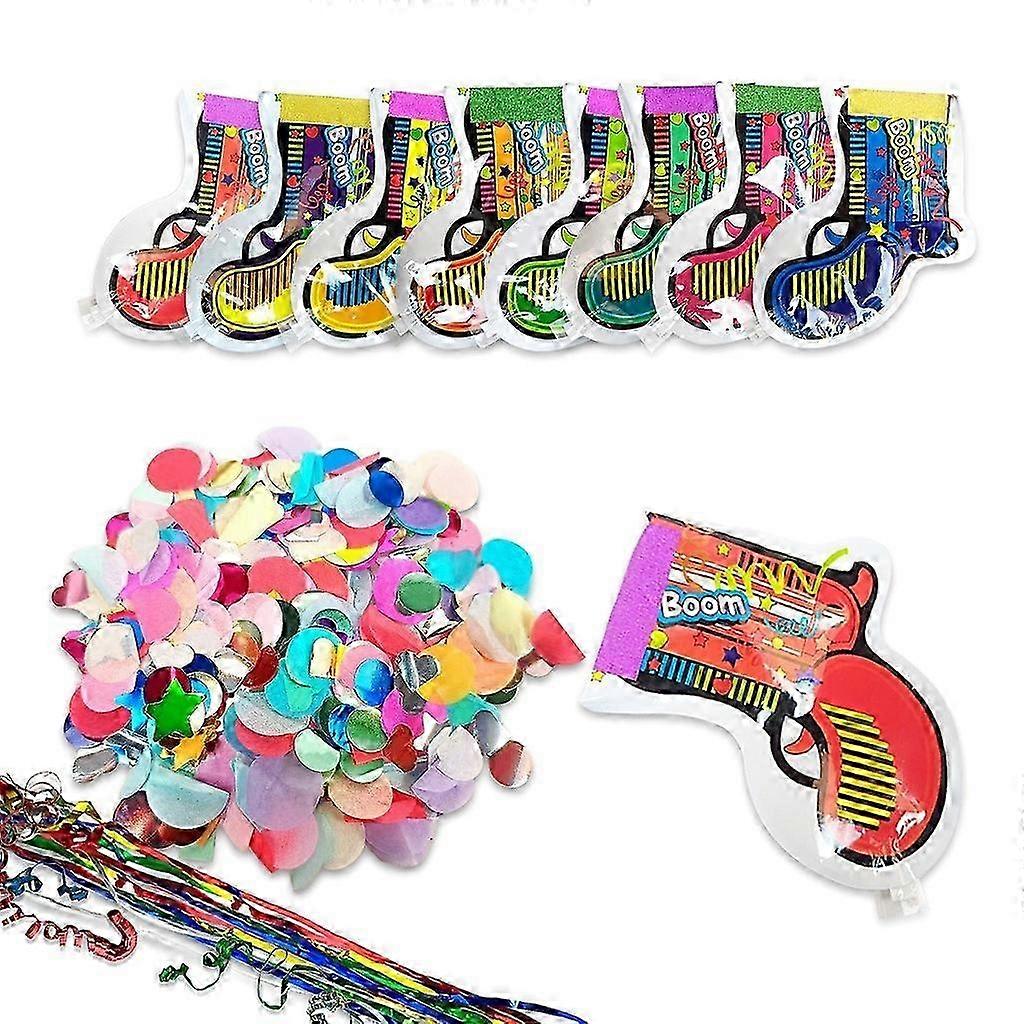 Party Confetti Cannon 15PCS Inflatable Fireworks Party Supplies Used
