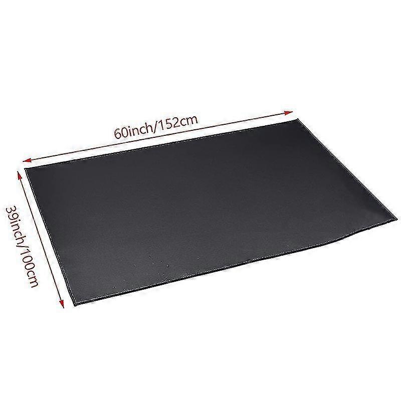 Fireplace rug, 39×47/60 inches, fire extinguishing and non-slip