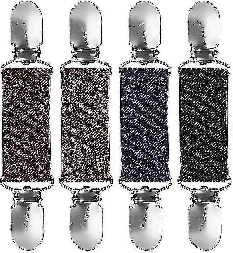 4 Stück Pullover Clips, Pullover Cardigan Clips, Elastischer Clip Unisex Simple