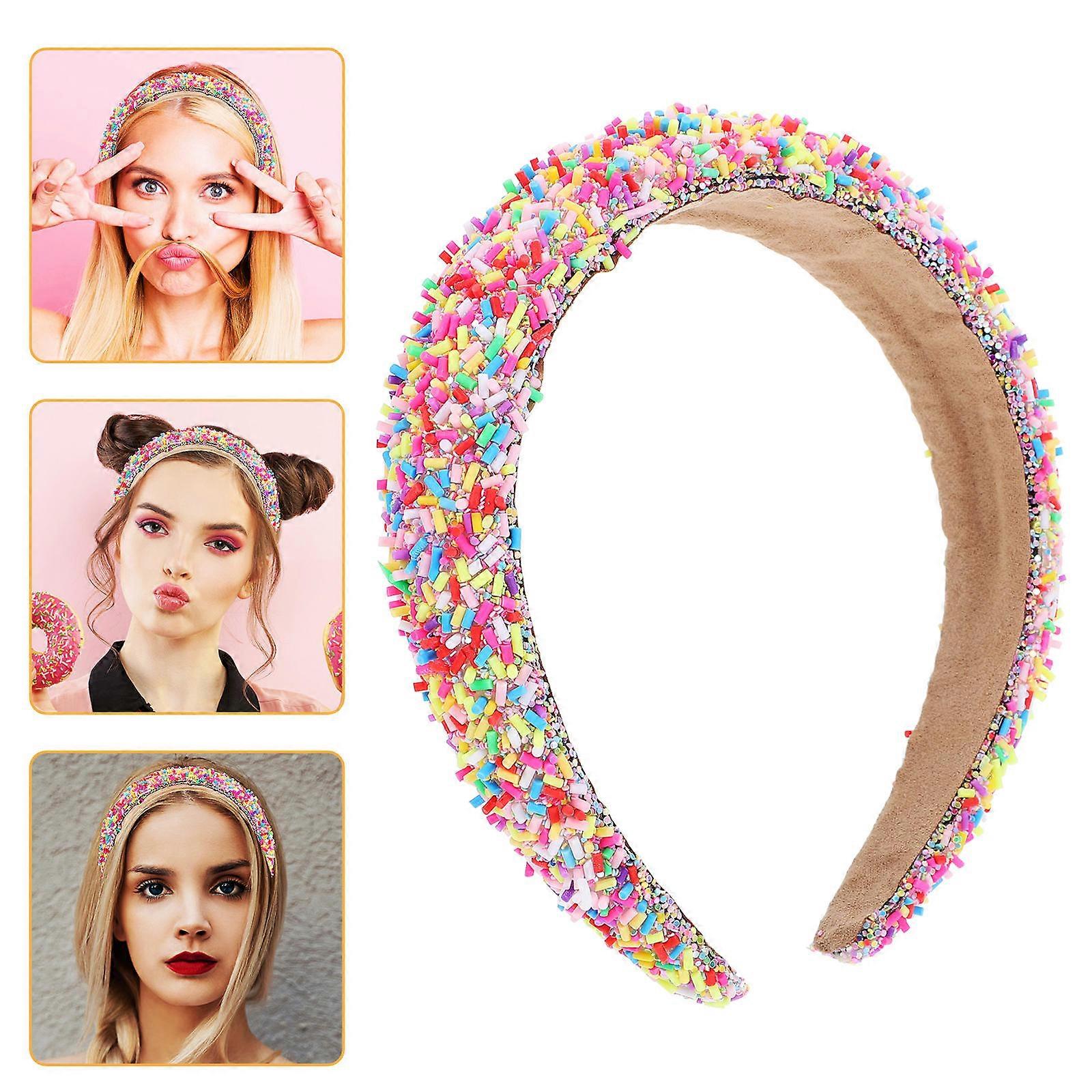 Candy Color Headband Embellished Headband for Decoration 1 Piece