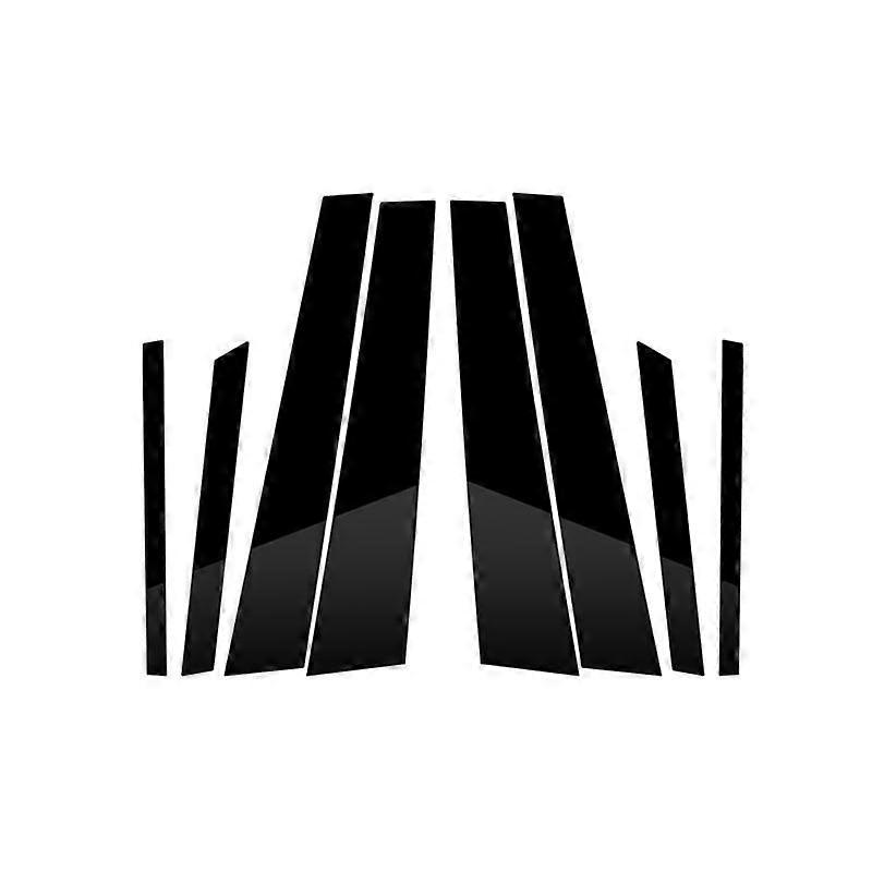 Car Pillars Sticker Driver Passenger Side Front Outer Door Molding for - X6 E71 2009-2014 Accessori