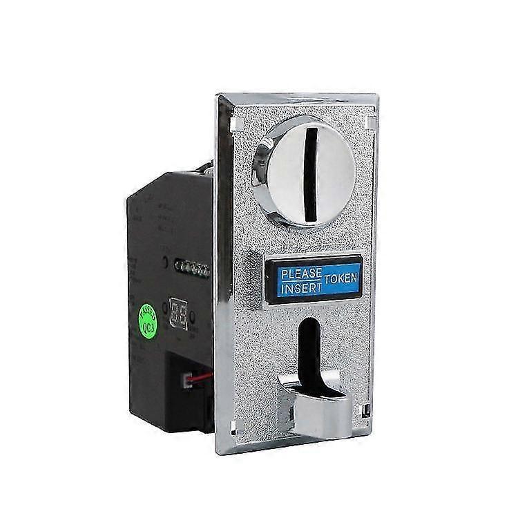 Multi -faceted self -service vending machine coin dropper