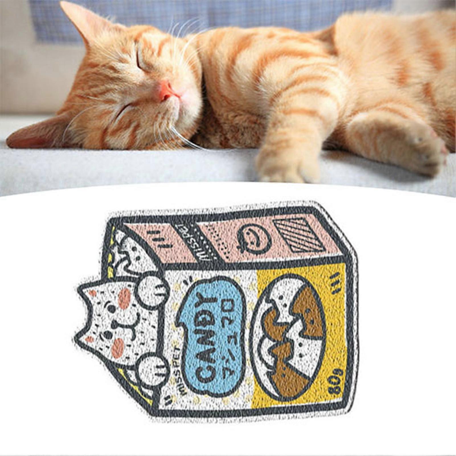 Cat Litter Mat Non-Slip Soft Plastic Trapping Pad Cute Shape