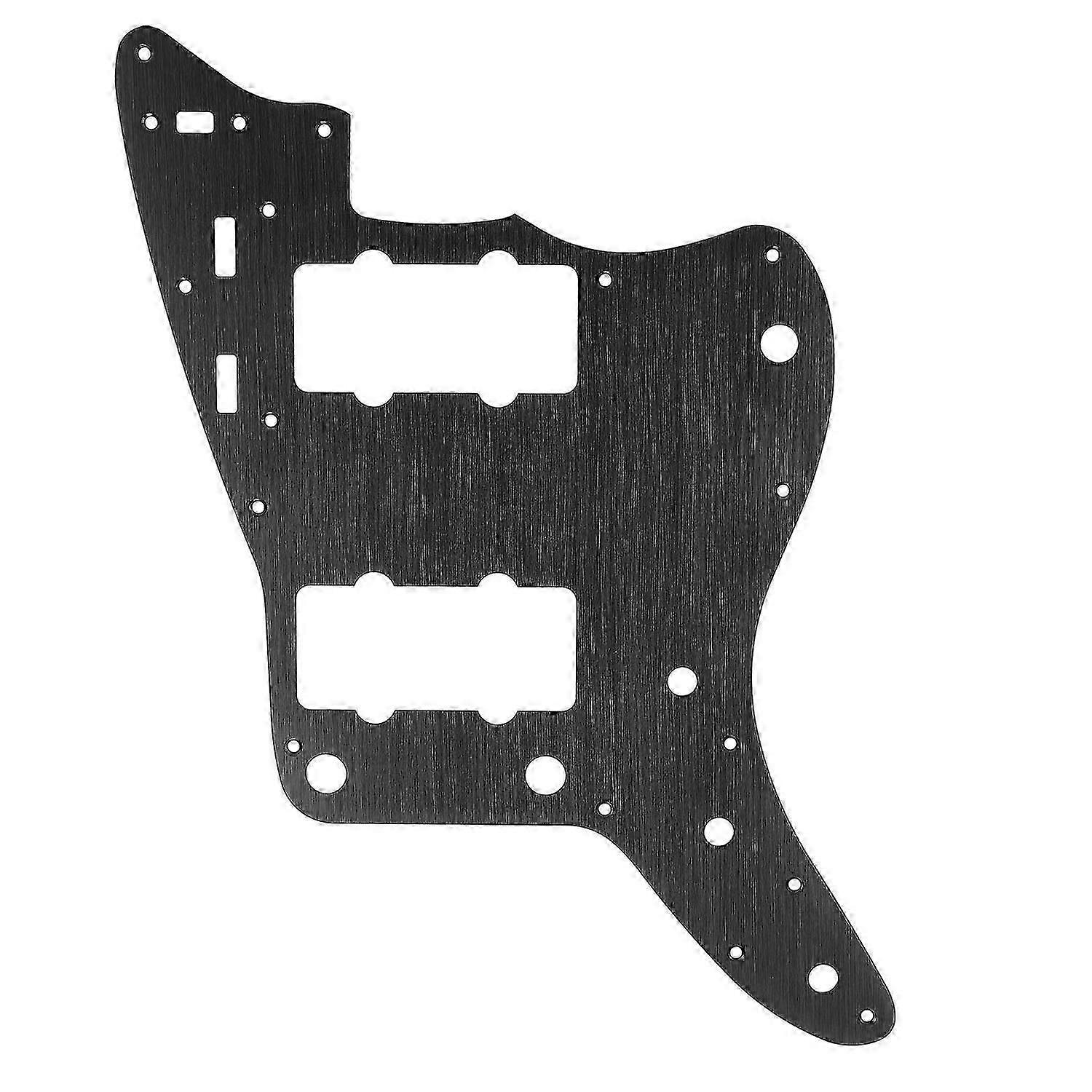 Electric Guitar Pickguard Scratch Plate 13 Holes Aluminium Alloy Guitar Anti Scratch Guard Plate Oxi
