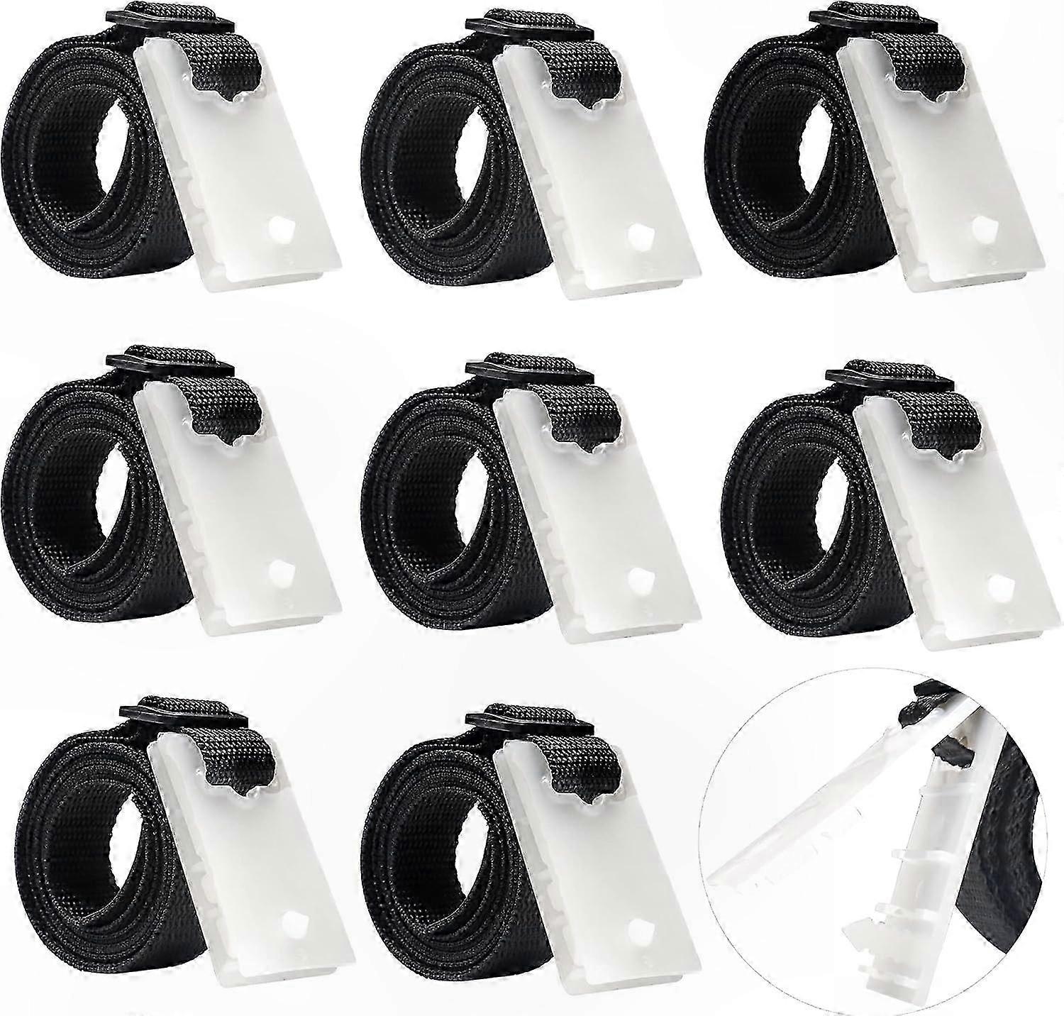 8-Pack Alligator Clip Straps for Bubble Tarp Rollers
