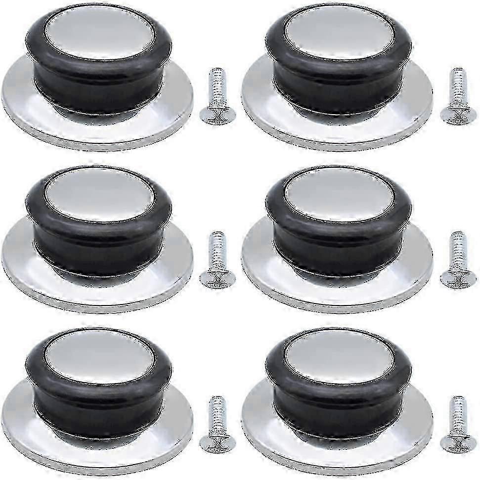 6pcs Pot Lid Knob, Universal Replacement Pan Lid Cookware Knob Handle