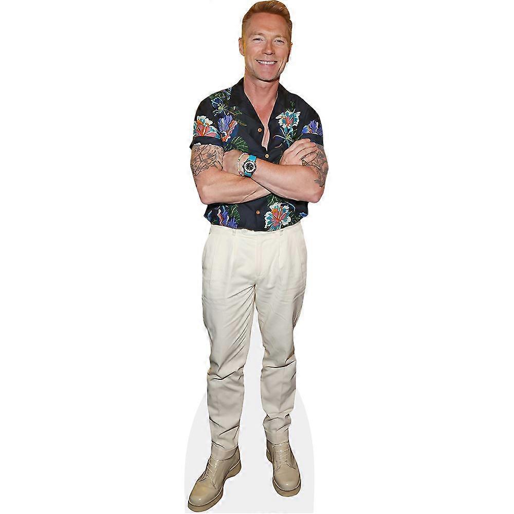 Ronan Keating (Floral) Cardboard Cutout (lifesize OR mini size). Standee. Stand Up.