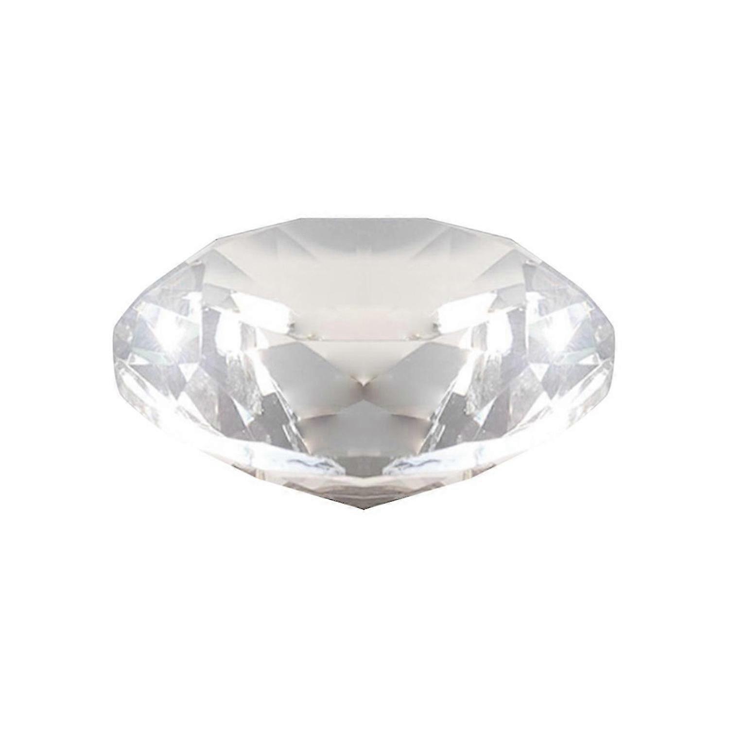 80mm K9 Crystal Diamond Paperweight Decorative A