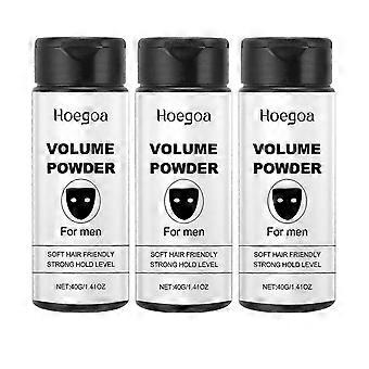 All-Natural Hair Styling Powder for Men, Instantly Adds Texture and Volume with Strong Hold for a Confident and Stylish Look