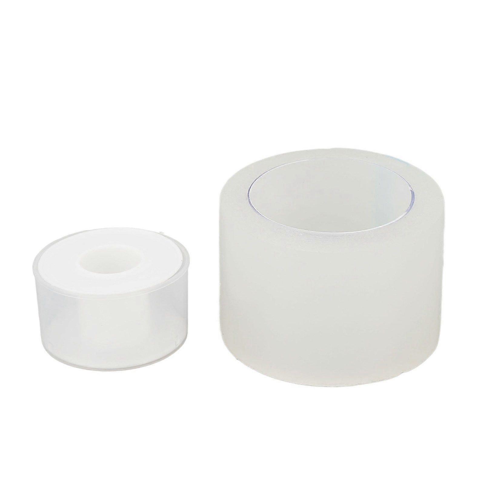 silikon ärr ark återanvändbar klar vattentät ultra tunn andas självhäftande ansikte ärr tejprulle 2.5cm x 1.5m