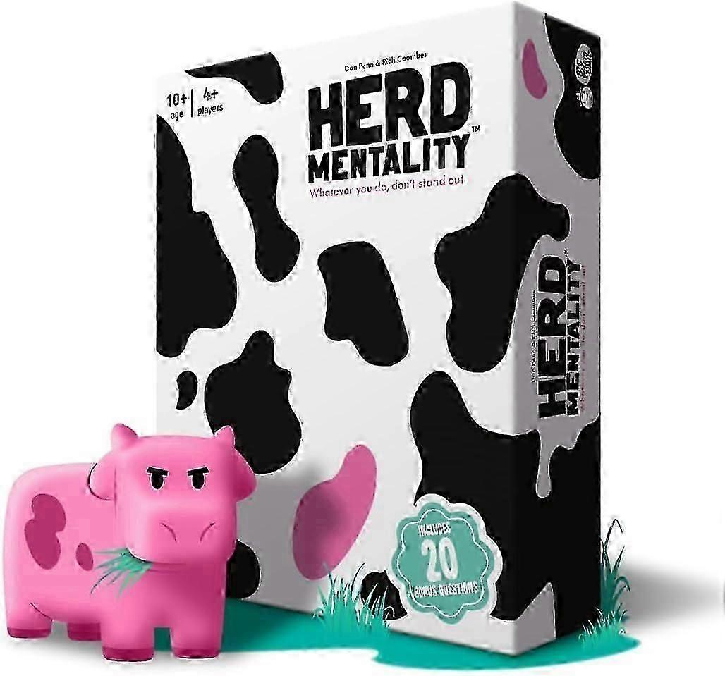 The Herd Psychology Board Game: A hilarious family game | Fun for the whole family | 4-20 players
