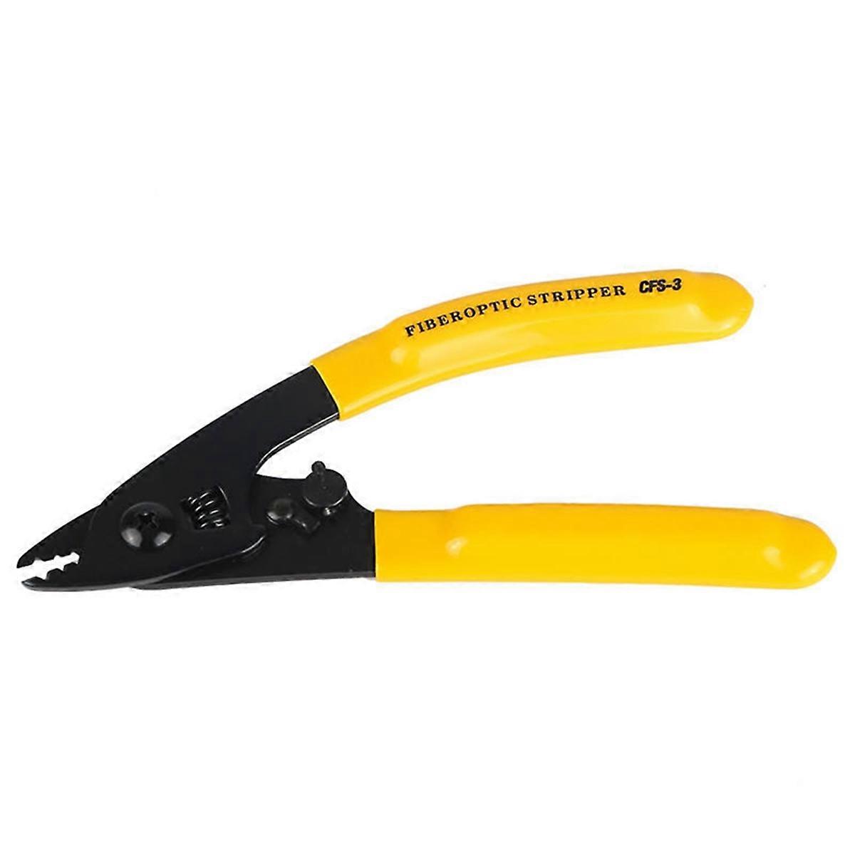 Three-Port Fiber Optical Stripper Pliers